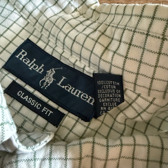 Cropped Ralph Lauren Button-Up - Picture 5 of 10